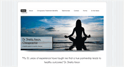 Desktop Screenshot of drsheilaamon.com